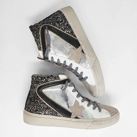 ShuShop Shoes - Shu Shop Roxanne High-Top Sneakers